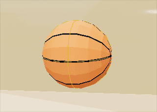 Screenshot of the ball component with ball collider see around